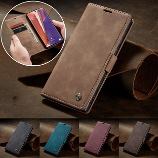 Ốp lưng điện thoại dạng ví da lật dành cho samsung galaxy note 10 / note 10+ / note 20 / note 20 ultra / note 10 lite