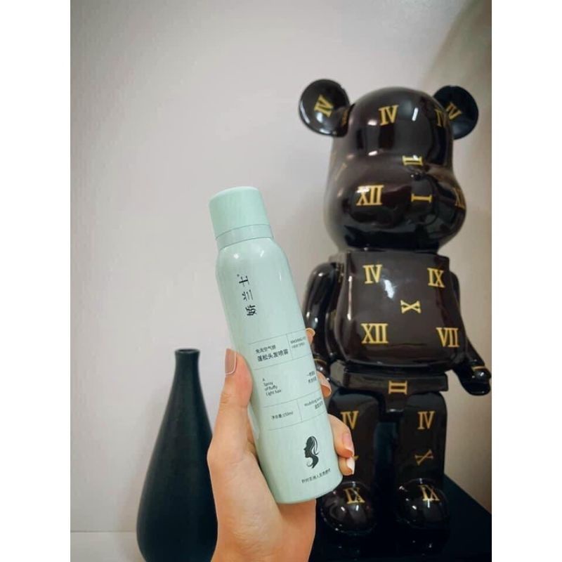 Gội Đầu Khô Dạng Xịt GLAMO HOME 3 Tầng Hương Bồng Bềnh Suốt 8 Tiếng không dầu không bết dính