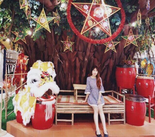 Đầm babydoll caro