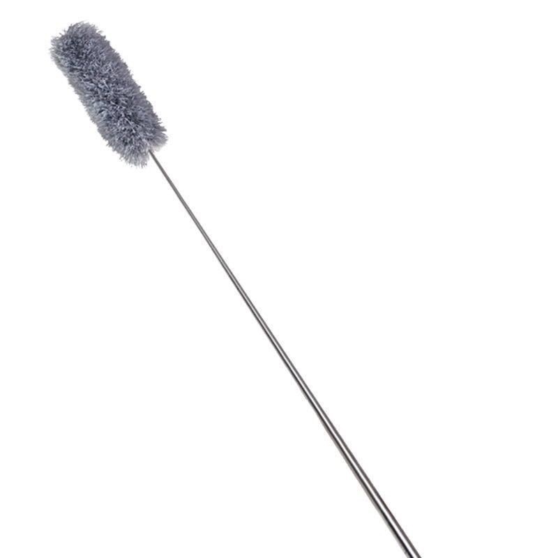 Chổi Quét Trần Bằng Sợi Vải Siêu Nhỏ Inox Cán Dài Cao Cấp Đầu Chổi Linh Hoạt