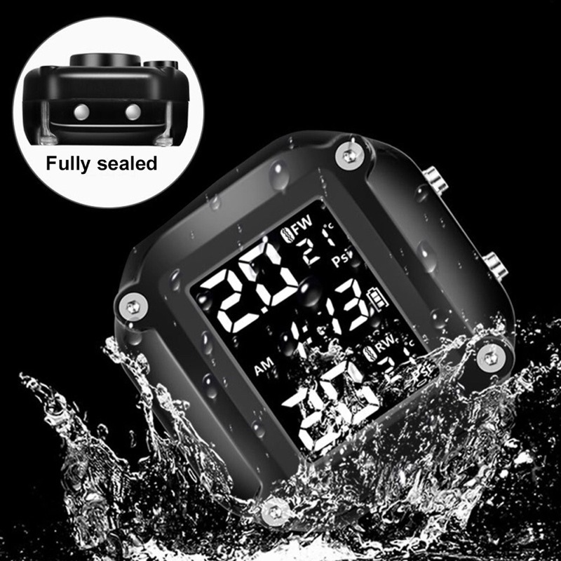 Đồng hồ đo áp suất lốp xe máy TPMS