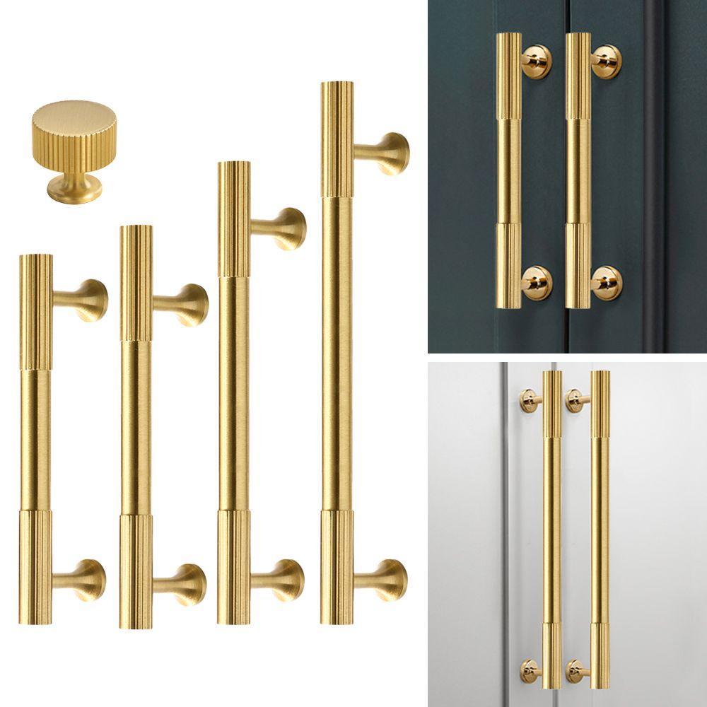 1 Tay Nắm Cửa Tủ Bằng Đồng Thau Chất Lượng Cao