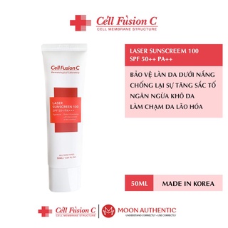 Kem chống nắng cell fusion c hồng 50 ml
