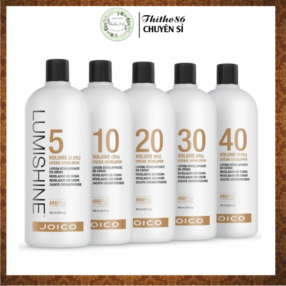 Oxy Trợ Nhuộm Bóng Tóc JOICO LUMISHINE 950ML