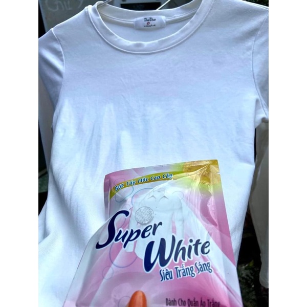 Bột tẩy quần áo siêu sạch SuperWhite