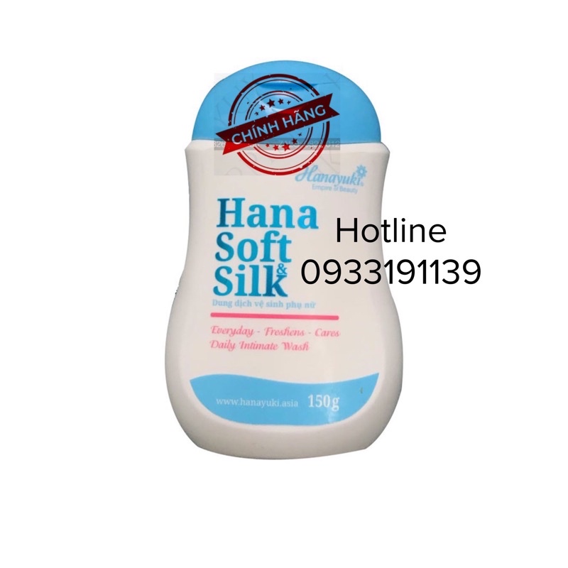 Dung dịch vệ sinh hana soft silk