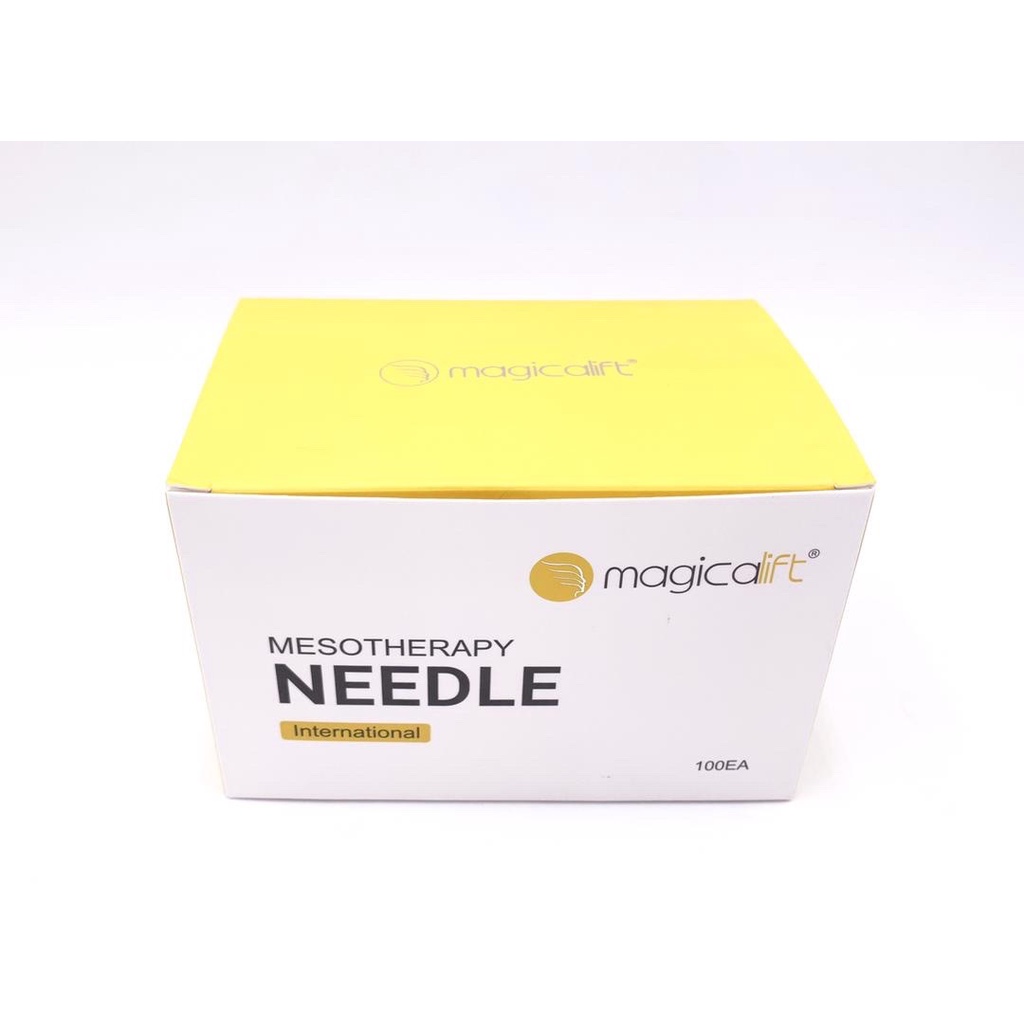 Needle 32G Mesotherapy- Hộp 100 kim Meso 4mm Siêu Nhỏ Cao Cấp Magicalift - Kim Tiêm Căng Bóng PRP Cá Hồi