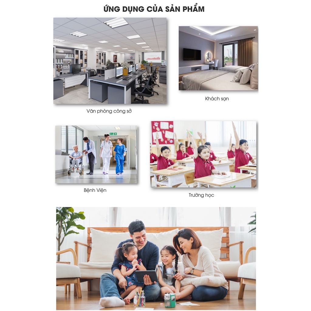 Bộ Cảm Biến Báo Động Khói, Cháy Cho Gia Đình Rạng Đông