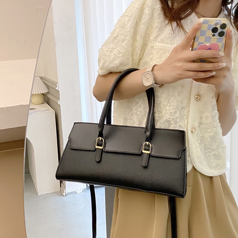 Túi Đeo Vai Màu Sắc Tương Phản Dễ Phối Đồ Thời Trang Cho Nữ