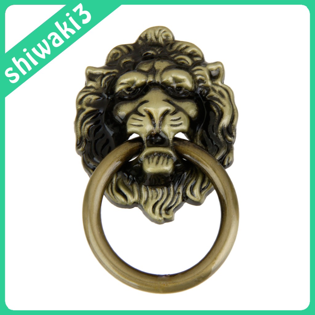 Tay Nắm Cửa Tủ Hình Đầu Sư Tử Chất Lượng Cao Shiwaki3