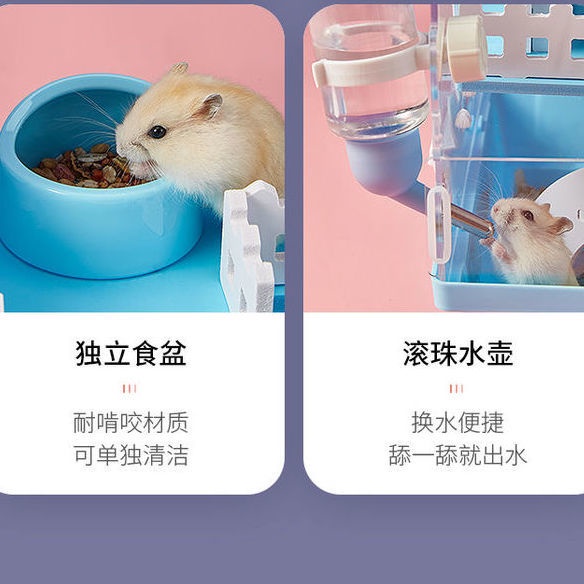 Lồng nuôi chuột Hamster trong suốt