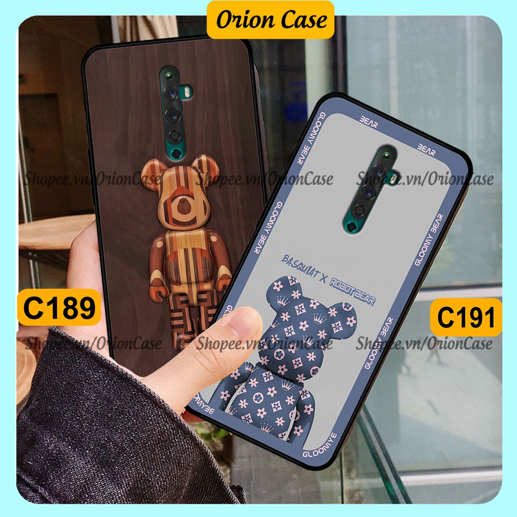Ốp lưng Oppo Reno 2 / Reno2 F - Reno 2f in hình bearbrick 3D thời trang, cá tính. ốp chống sốc, bền đẹp