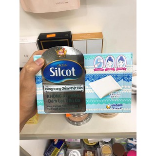 Bông tẩy trang Silicot Nhật 82M