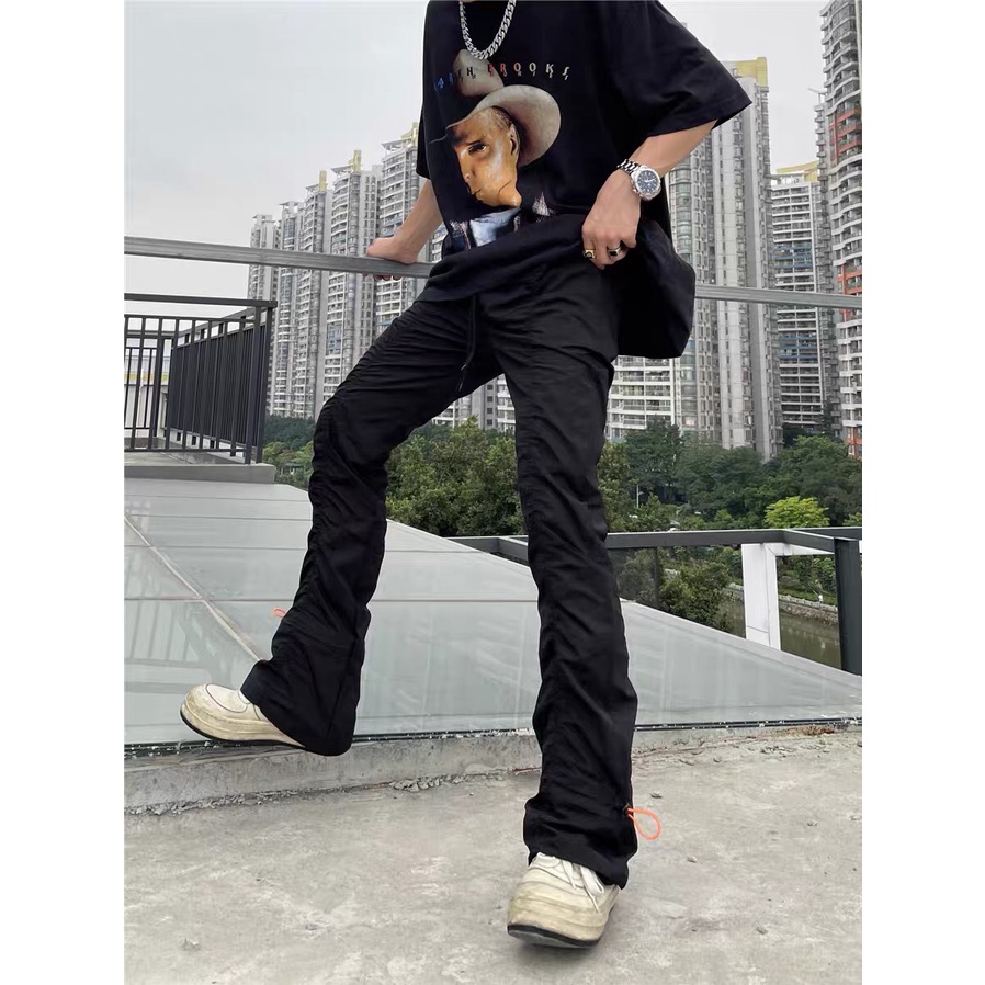 Quần Cargo thiết kế FOG phối dây rút 2 bên phong cách Streetwear, Quần Thiết Kế Độc Lạ Phong Cách Đường Phố