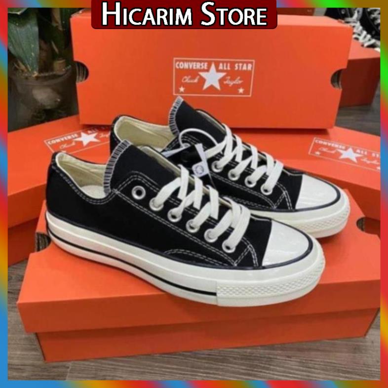 Giày Thể Thao CV Đen cổ cao cổ thấp ⚡️FULL BOX BILL⚡️ nam nữ siêu hot Full Box