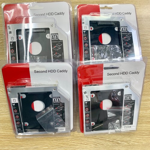 Caddy Bay HDD SSD SATA 3 9.5mm/12.7mm - Khay ổ cứng thay thế ổ DVD
