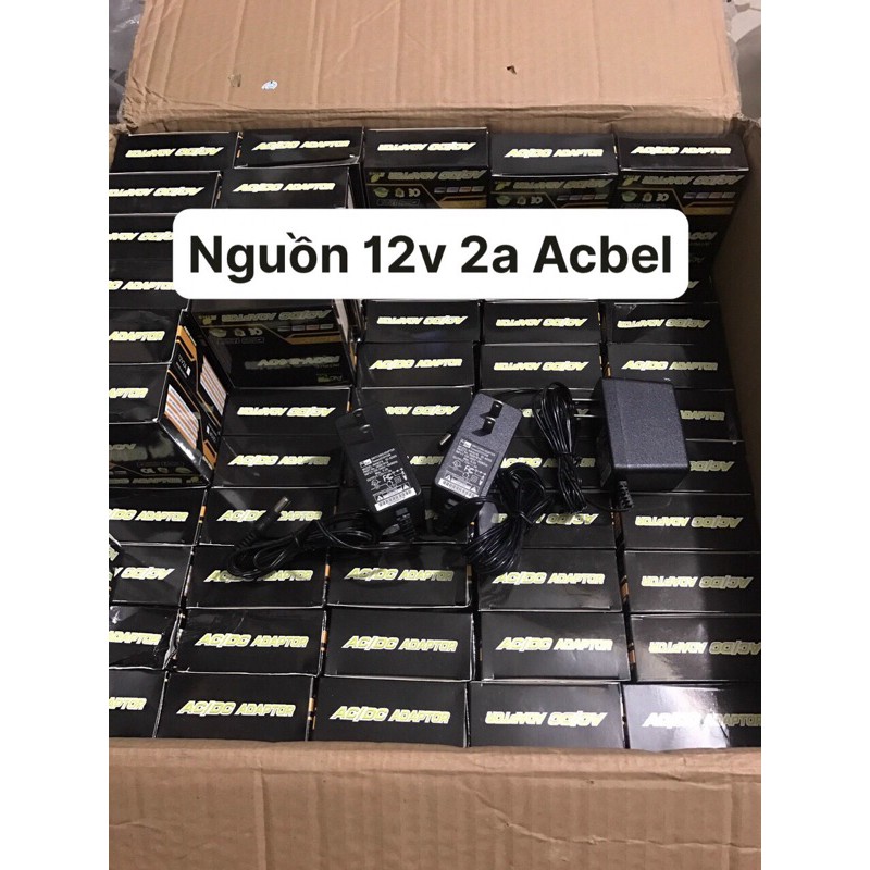 Nguồn 12v 2a AcBel chân to dùng cho camera - Nguồn Adapter 12v2a chất lượng cao