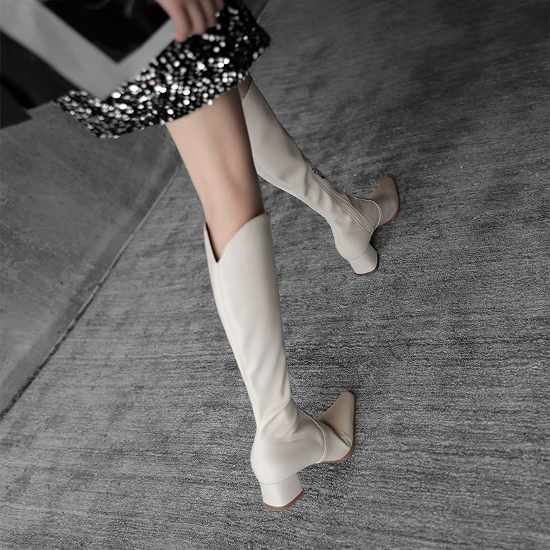 Bốt cao bồi mũi nhọn form ôm cao cấp hàng Quảng Châu kèm hình thật