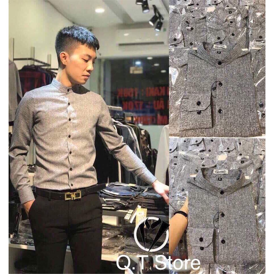 Áo muối tiêu cổ tàu