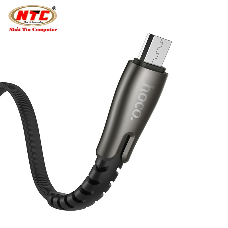 Cáp sạc nhanh và truyền dữ liệu Hoco U58 Core cổng microUSB hỗ trợ QC3.0, max 2.4A, dài 1.2M