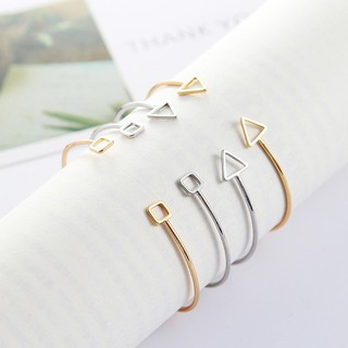 Lắc tay hình học vòng đeo tay cá tính