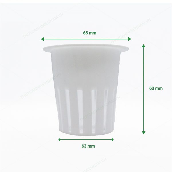 Bộ 100 rọ trồng rau thủy canh, khí canh phi 55 - Thủy Canh Miền Trung
