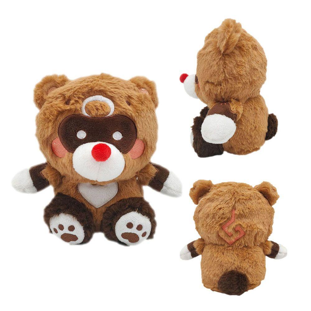 Búp Bê Nhồi Bông Mềm Mại Hình Raccoon REBUY1