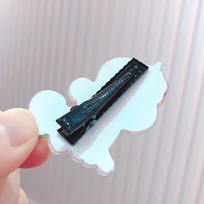 Kẹp Tóc Hình Ngựa Một Sừng Dễ Thương Cho Bé Gái