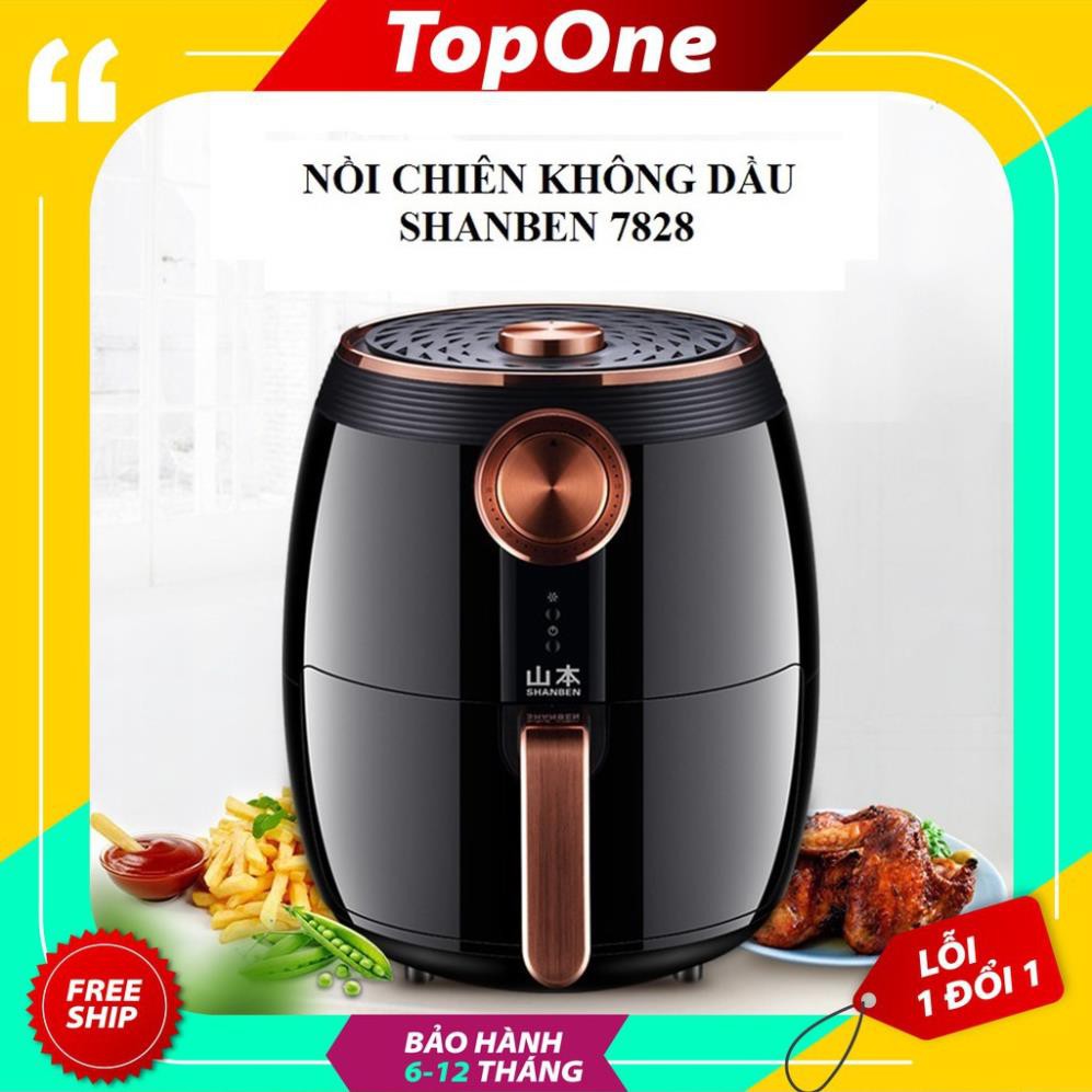 Nồi chiên không dầu Philip, dung tích 4,5l cài chuông báo khi nướng chín, an toàn sức khỏe và chế biến món ăn ngon