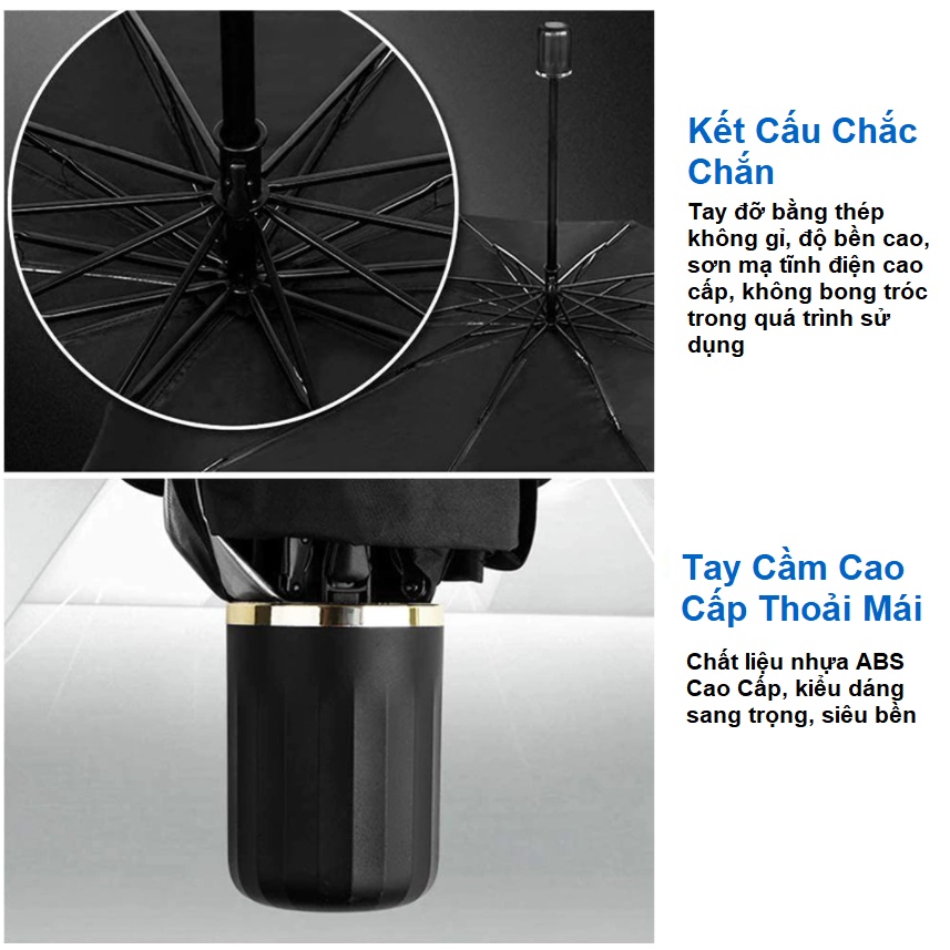 Dù Che Nắng Kính Lái Ô Tô, Ô Che Kính Lái Ô Tô Cao Cấp ( Tặng Kèm Bao Da ) - Chông Nắng, Tia UV Hiệu Quả, Size 140x79cm