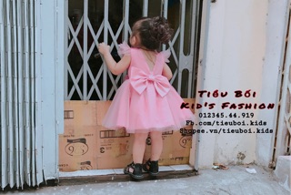 Đầm công chúa phối hoa