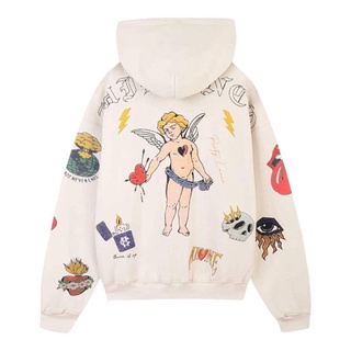 Áo hoodie Unisex nỉ Mikenco Oldshool chất nỉ coton 100%, có mũ 2 lớp