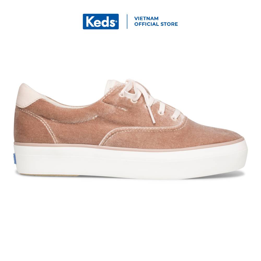 Giày Keds Nữ - Rise Velvet Lt Pink - KD059995