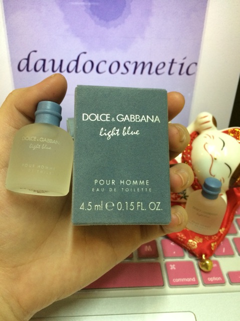 Nước hoa D&G Light Blue Dolce & Gabbana Light Blue EDT 4.5ml