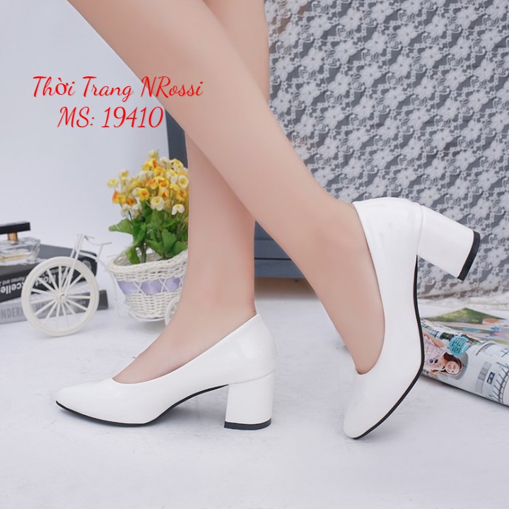 Giày cao gót nữ màu đỏ Big Size NRossi 40 41 42 43 44
