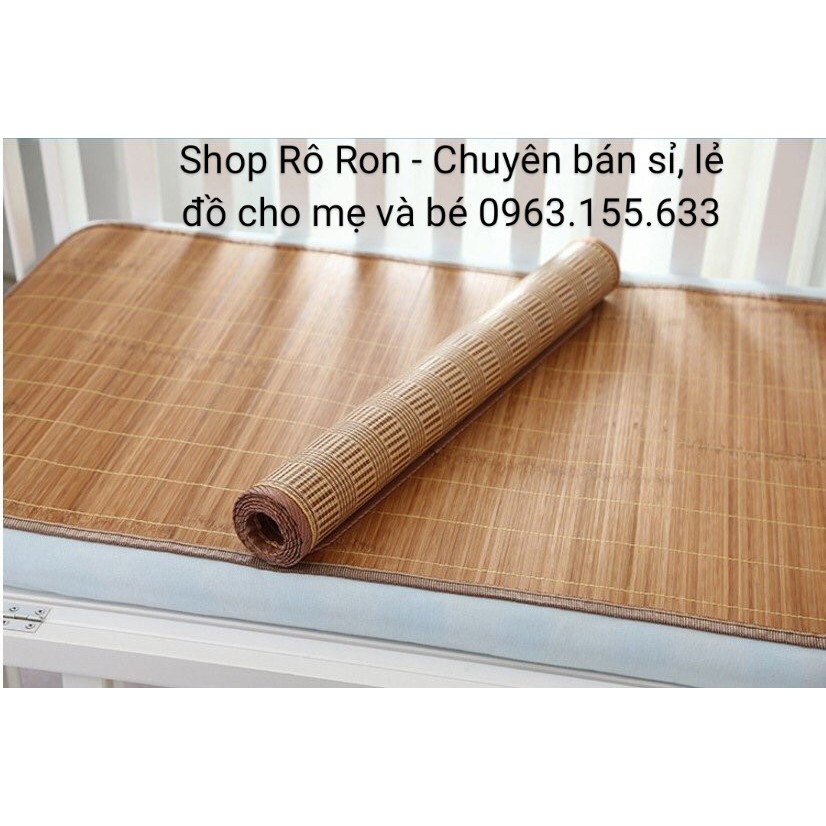 [Mã FMCG8 giảm 8% đơn 500K] CHIẾU TRE BAMBOO NÂU CHO BÉ