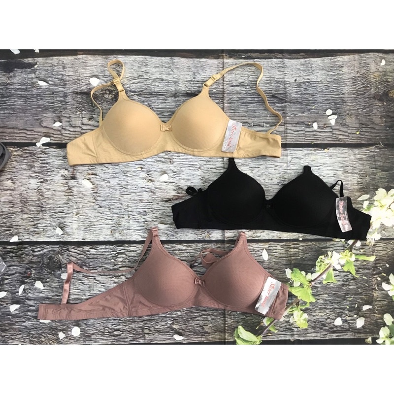 Áo ngực thông hơi không gọng đệm mỏng Thái Lan sister hood