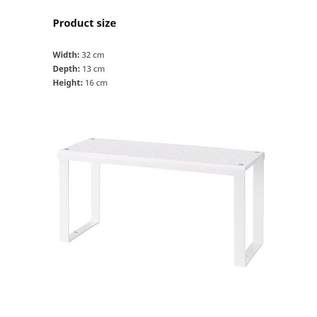 KỆ GIA VỊ IKEA VARIERA LOẠI VỪA