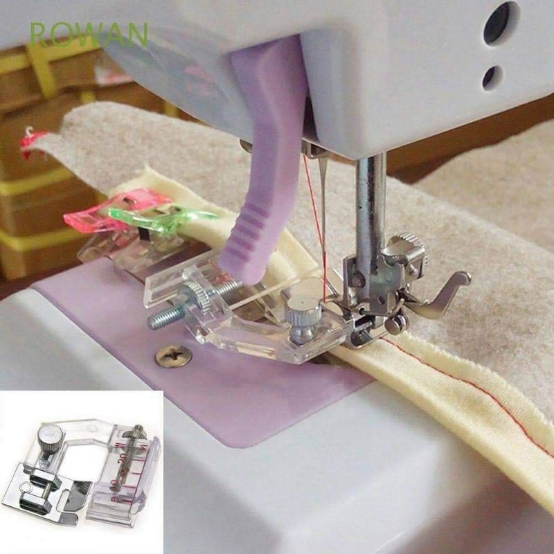 Chân vịt đế chân vịt may dây viền gấp đôi sử dụng cho máy may gia đình đa năng