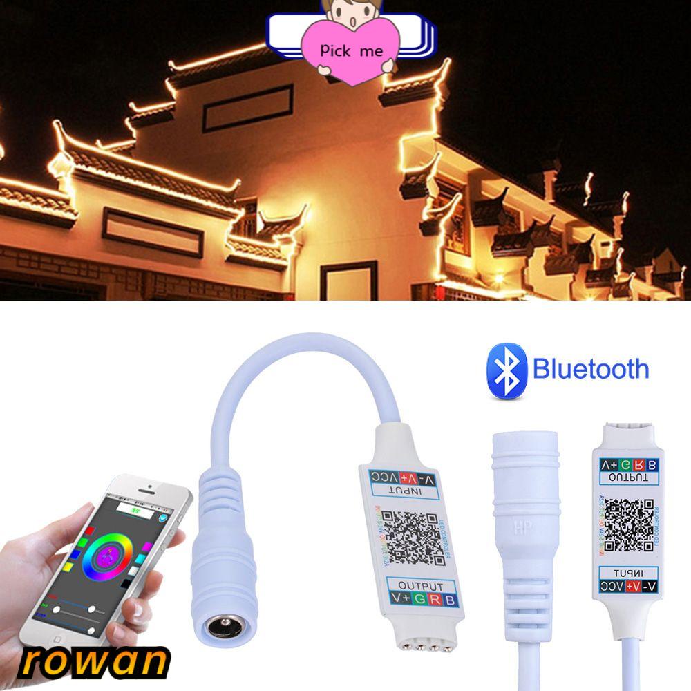 Bộ điều hợp âm thanh đèn LED RGB Mini đầu cái sang 4 pin DC 5-24V cho 5050 3528 Bluetooth