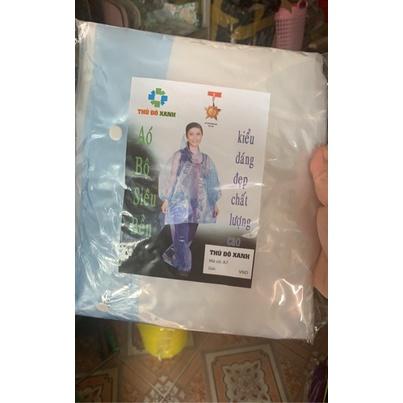 Bộ quần áo mưa PVC trong suốt