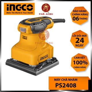 Máy chà nhám ingco ps2408 240w kèm 5 miếng giấy nhám, cách điện tốt,hoạt động mạnh mẽ