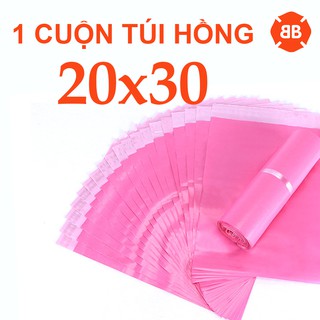[RẺ NHẤT SHOPEE] [1 CUỘN HỒNG 20x30cm] 100 Túi Đóng Hàng Niêm Phong - Siêu bền, Siêu dai, Siêu tiết kiệm