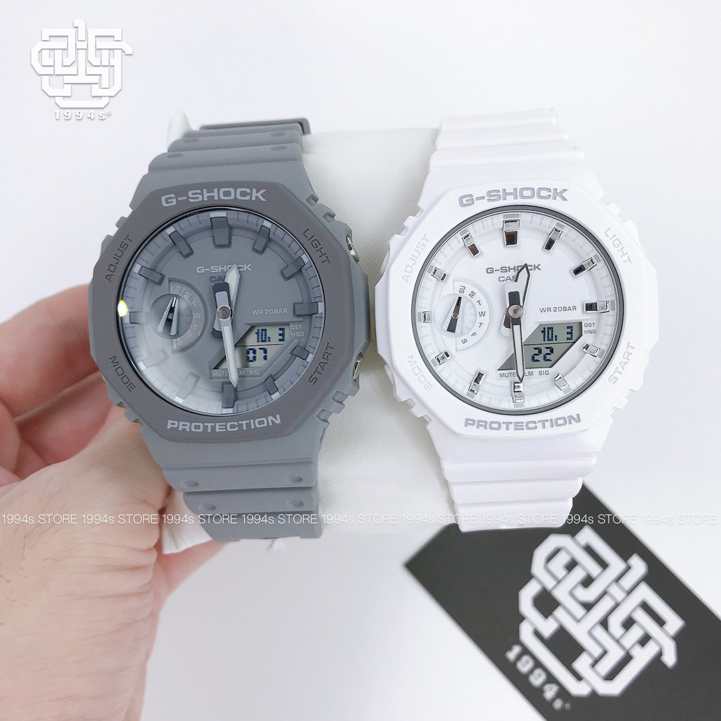 Đồng hồ nữ Casio G-Shock GMA-S2100-7A chống va đập, chống nước 200m, size 42.9mm, hàng chính hãng