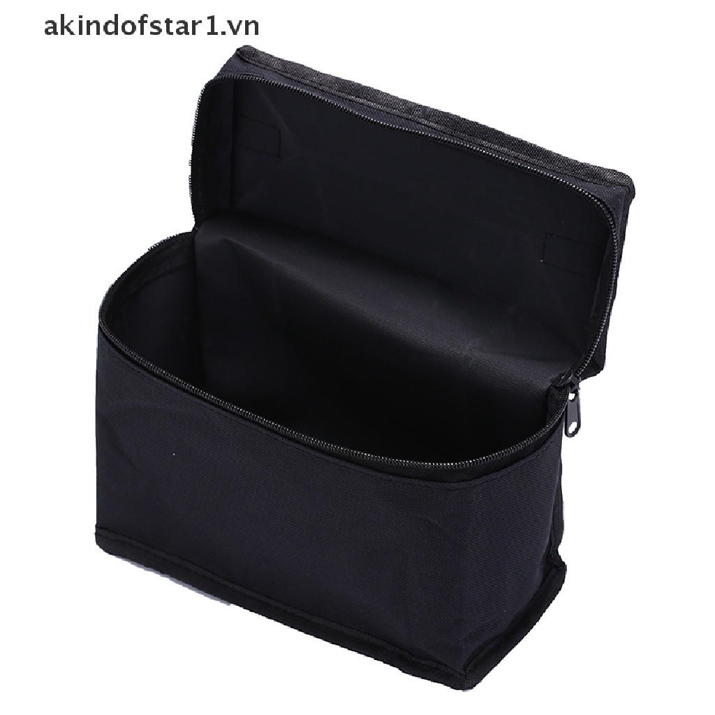 Túi Đựng Bút Bằng Vải Canvas Có Khóa Kéo Tiện Dụng