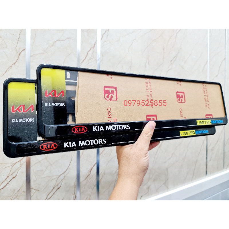 Khung biển số châu âu nhựa ABS cho các dòng xe KIA