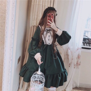 [Giảm Giá Đặc Biệt] Đầm Lolita dáng xoè siêu xinh (kèm ảnh +video🔥)