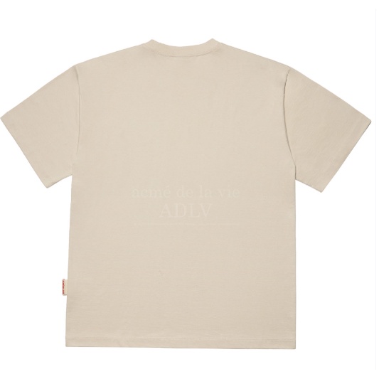 Combo 3 áo phông Adlv trơn authentic | Simple logo short sleeve T-shirt package