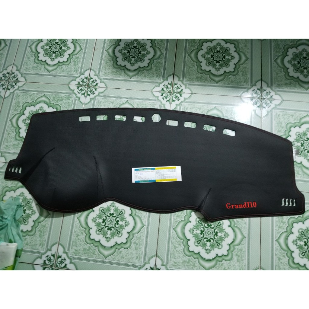 CAO CẤP- THẢM TAPLO HYUNDAI i10 (2004-2011)-(2012-2021) DA VÂN CARBON-NHUNG LÔNG CỪU