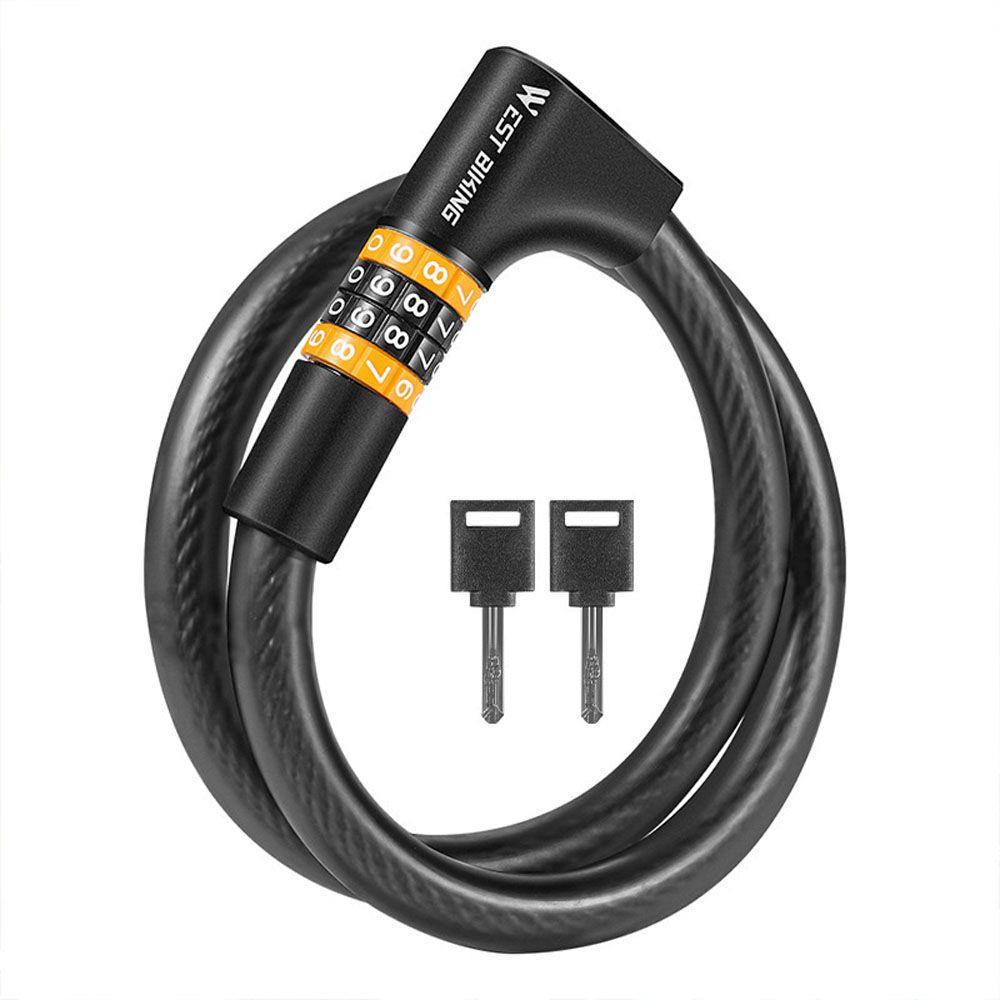 Ổ Khóa Mật Khẩu An Toàn Chống Trộm Thông Dụng Cho Xe Đạp / Xe Máy